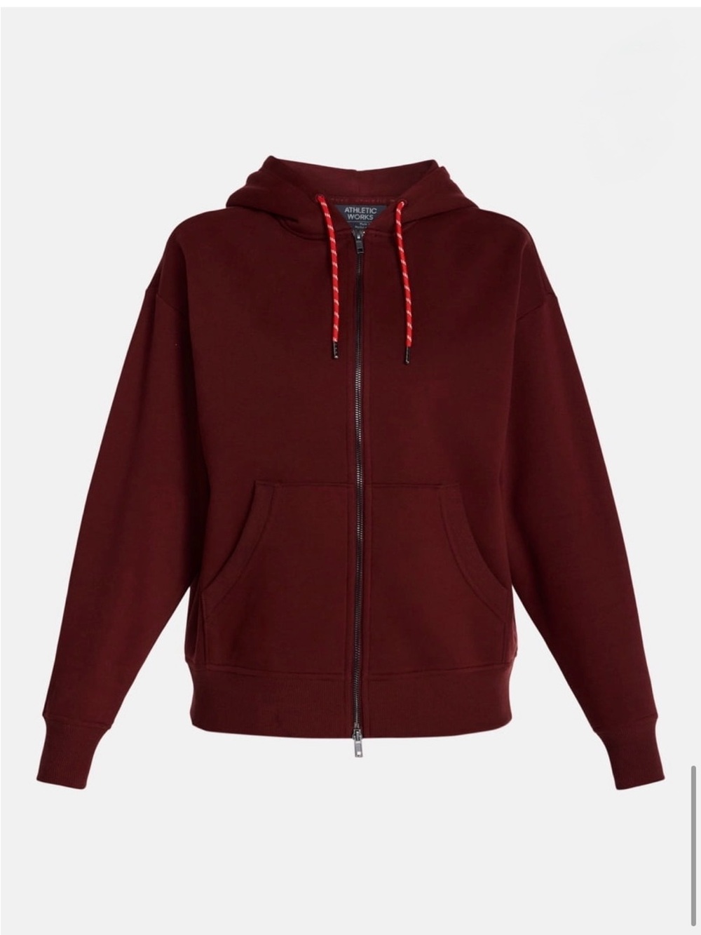 Women’s Plus Size Full Zip Fleece Hoodie 2X XXL Oversized Rich Cognac Brown - Picture 11 of 15